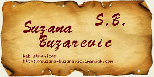 Suzana Buzarević vizit kartica